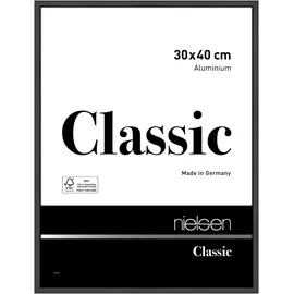 Nielsen Bilderrahmen Classic Schwarz Matt 30x40 cm 1 St.