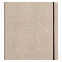 Clairefontaine Reisealbum A6 Goldine Leinen, 32 Blatt 30x30cm Natur 96100C