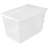 KEEEPER Aufbewahrungsbox mit Air Control System, 59 x 39 x 35 cm, 52 Liter PP Transparent