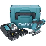 Makita DJV 185 RTJ Akku Pendelhubstichsäge 18 V Brushless + 2x Akku 5,0 Ah + Ladegerät + Makpac