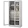 Jan Nowak AMELIA Büroschrank 185 x 90 x 40 cm Grau