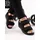 Varomed Sandale Damen Schwarz 38