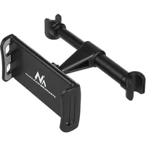Maclean Brackets Maclean Auto-Tablet-Halterung Kopfstützenhalterung Universal 360° drehbar MC-894, Smartphone Halterung, Weiss