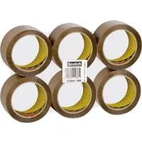 Scotch Paketband 309 50 mm x 66 m Braun 6 St.