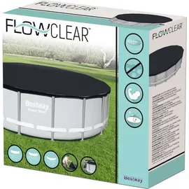 BESTWAY Poolabdeckplane Flowclear 488 cm