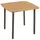 vidaXL Garten-Esstisch 80 x 80 x 72 cm braun