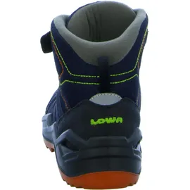 Lowa Maddox Warm GTX Mid Kinder Navy/Orange 28