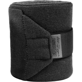 EQuest Acryl-Strickbandagen für Pferde 2 St Set grau 2,5 m