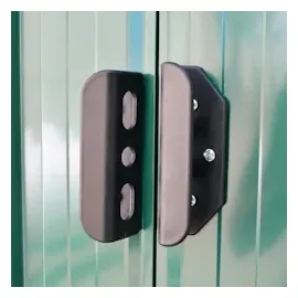 vidaXL Gartenschuppen 1,8 x 1,1 m grün