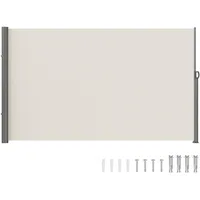 Vevor Seitenmarkise 160 x 300 cm Seitenwandmarkise aus Polyestergewebe