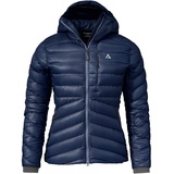 Damen Tschierval Down Jacke (Größe L, blau)