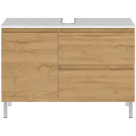 Germania 4331 GW-Torrance 80 x 56 x 34 cm weiß/grandson-eiche-nb.