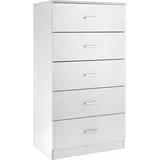 Baroni Home Kommode 60 x 110 x 40 cm Weiß