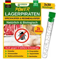 Green guardia Lagerpiraten gegen Speckkäfer - 3 Röhrchen à