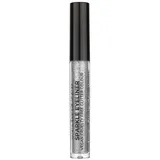 Stargazer Flüssiger Eyeliner, vegan, schnell trocknend, mit extrem feiner Spitze, Farbe Silber