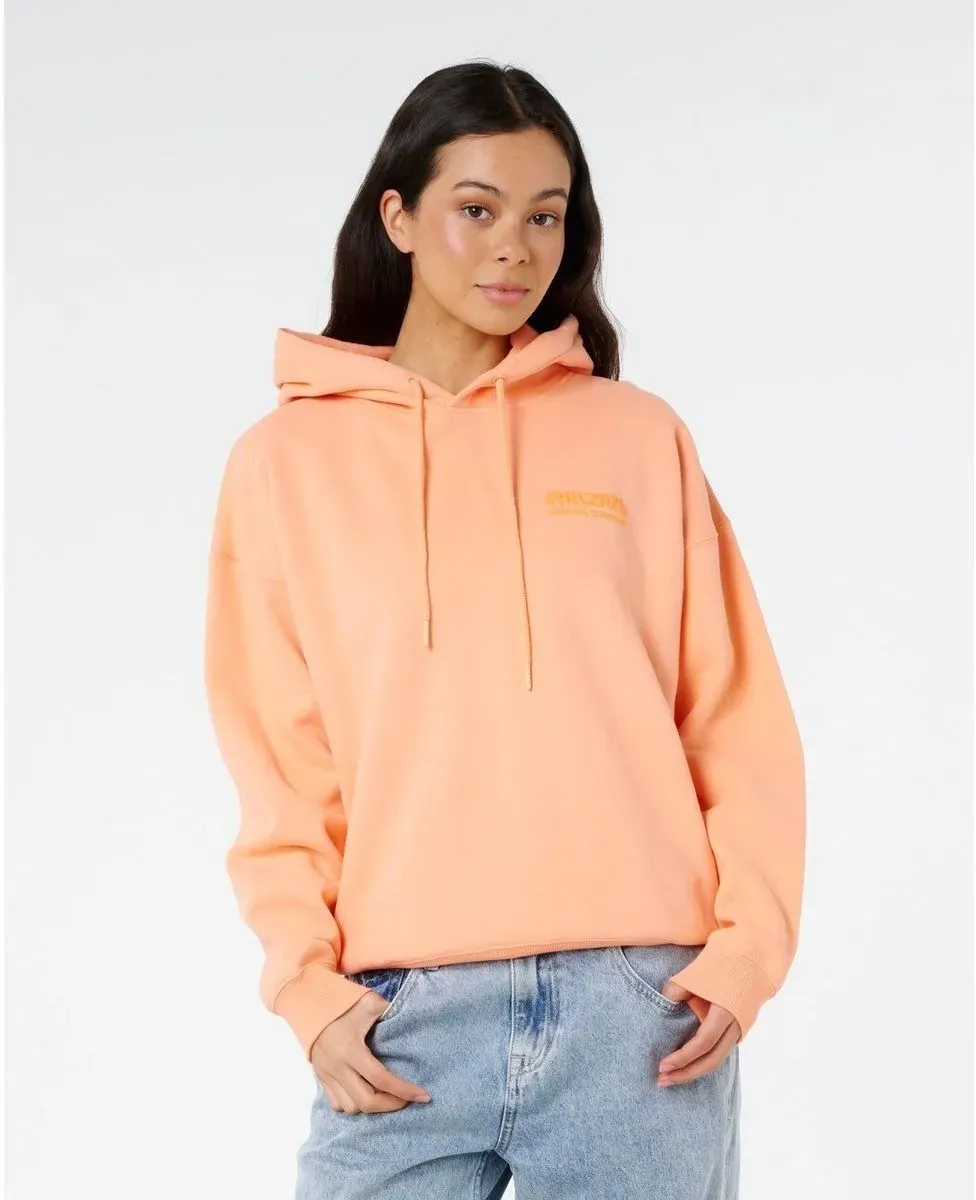 RipCurl Surf Puff Heritage Hood papaya (0798) S