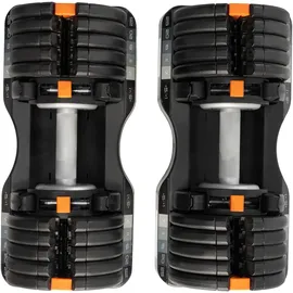 NordicTrack Hantel-Set »NordicTrack-Hanteln mit einstellbarer Last (2 x 25 kg)«, schwarz