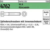 Hörger & Geßler ISO 4762 Zylinderkopf-Schaftschraube 10.9 M 6