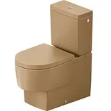 Duravit Balcoon Stand-WC 207009AM00 37x65cm, 4,5 l, Rimless, Abgang waagerecht, Clay terra matt