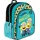St. Majewski Minions Rucksack, geräumiges Hauptfach, gepolsterte Rückseite, reflektierend, 18x29x38 cm - Grün