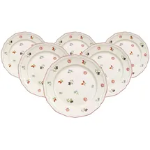 Villeroy & Boch Frühstücksteller 21 cm Weiß 6er Set