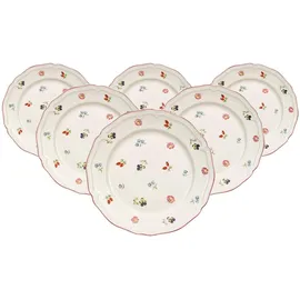 Villeroy & Boch Frühstücksteller 21 cm Weiß 6er Set
