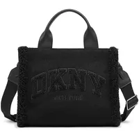 DKNY Women's Hadlee Small Tote Bag, Black/Silver