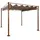 MCW Pergola MCW-L42 3 x 3 m taupe-braun