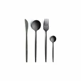 Comas Besteck-Set Mart Vintage Black 24-tlg., Tafelbesteck, Edelstahl, Schwarz,