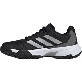 adidas Courtjam Control 3 Core Black/Silver Metallic/Grey four