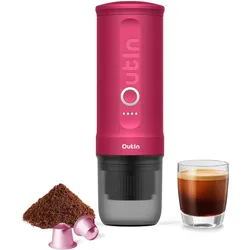 Nano - Tragbare elektrische Espressomaschine rosa 0,69 kg