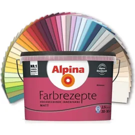 Alpina Farbrezepte Innenfarbe 2,5 l fliederfest