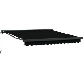 vidaXL Automatische einziehbare Markise 300 x 250 cm schwarz