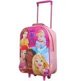 trolleys Kinder-Kabinentaschenkoffer mit Rollen und Teleskopgriff, ideal für Kurzurlaub, Urlaub, Übernachtungen und Schulausflüge, princess, 43x29x14 cms, Kinder-Trolley-Tasche