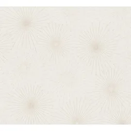 A.S. Création Vliestapete Modern Starburst Creme Beige