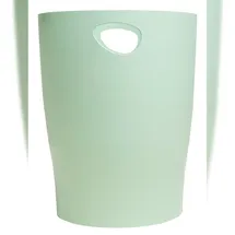 Exacompta Papierkorb Ecobin AutentiK 15 L 26,3 x 33,5 x 26,3 cm Salbeigrün 8 St.