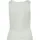Zero Stricktop Damen ohne Arm Weiß 42
