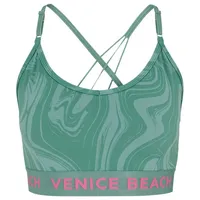 VENICE BEACH Damen Top VB_Oakley 1117 AOP Sport Top, Größe XL in Blau AOP lava eucalyptus