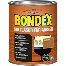 Bondex Holzlasur für Aussen 750 ml kastanie