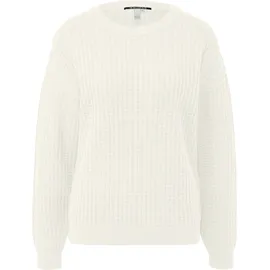 QS Strukturierter Pullover Beige L