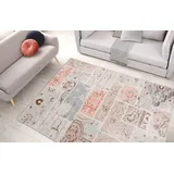 Arte Espina Peron 200 Kurzflorteppich 80 x 150 cm Mehrfarbig