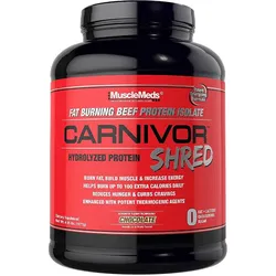 MuscleMeds Carnivor Shred 100% Beef Protein + Fat Burn (1977 g, Schokolade)