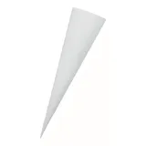 NESTLER Schultüte 70 cm rund Schultüten - Rohlinge weiß 70cm Schulanfang Einschulung