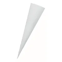 NESTLER Schultüte 70 cm rund Schultüten - Rohlinge weiß 70cm Schulanfang Einschulung