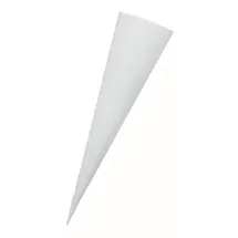 NESTLER Schultüte 70 cm rund Schultüten - Rohlinge weiß 70cm Schulanfang Einschulung