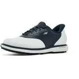 SKECHERS Damen Go Golf Prestige Sl Waterproof Spiked Golf Shoes Slip-InTurnschuhe, White/Navy, 38 EU
