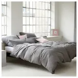 dunkelgrau 135 x 200 cm + 80 x 80 cm