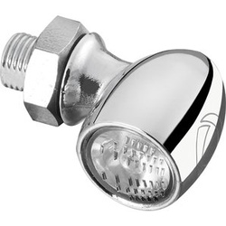 Kellermann Atto Led-Blinker Chrom, klares Glas