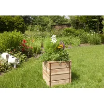 Kiehn-Holz Kiehnholz Pflanzkasten 40 x 40 x 43 cm Beige