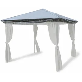 GRASEKAMP Pavillon 3 x 4 m Weiß